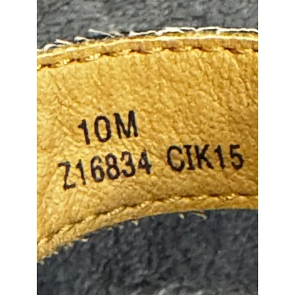 b.o.c Shoes Womens Size 10 Blue Floral Cork Wedge Sandals Comfort Strappy Summer - Picture 10 of 14